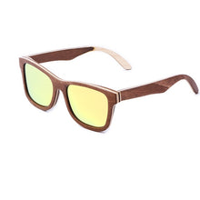 Load image into Gallery viewer, Bamboo wood sunglasses can customize LOGO