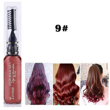 Load image into Gallery viewer, 13 Colors One-off Hair Color Dye Temporary Non-toxic DIY Hair Color Mascara Washable One-time Hair Dye Crayons
