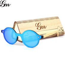 Load image into Gallery viewer, Women&#39;s Sunglasses with Bamboo and Wooden Wind Mirror