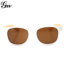 Load image into Gallery viewer, Colorful Lens Round Bamboo Wooden Sunglasses