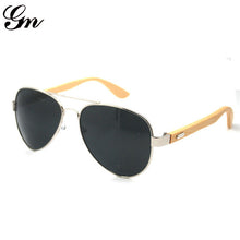 Load image into Gallery viewer, Mirrored wooden sunglasses for men and women
