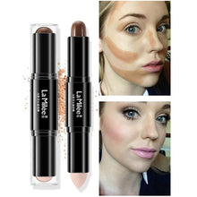 Load image into Gallery viewer, LAMILEE  Double Head 3D Bronzer Highlighter Stick Face Makeup Concealer Pen l