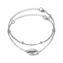 Load image into Gallery viewer, Gold Plated Shell Bracelet