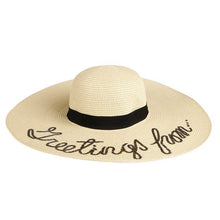 Load image into Gallery viewer, Written Women's Beach Hat